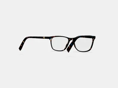 Yardley Eyeglasses in Blue Marbled Tortoise 3D model purchase