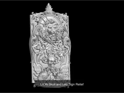 RELIEF DECOR AS A COLLECTIVE 3D Model Collection