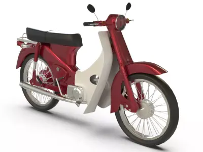 Honda-50  3D model