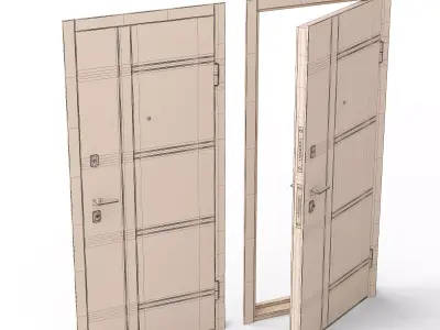 Rylan Door 3D model