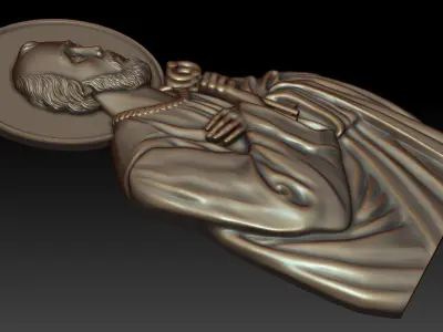 Saint Peter the Apostle 3D print model