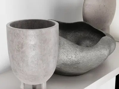 Decorative set 21  101cph 3D model