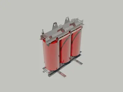 Cast-Resin Transformer 800 kVA - 2004 kV Free 3D model