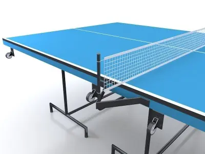 Table Tennis ping pong 3D model