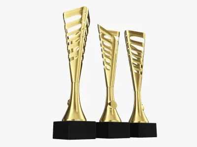 Cup trophy 08 3D model