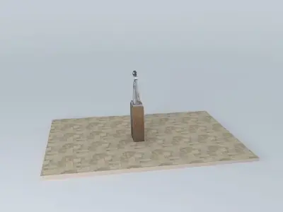 STATUE OF DR FELIX RODRIGUEZ OF THE SOURCE IN SANTA POLA Free 3D model