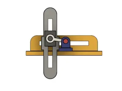 Slider Mechanism 3D model