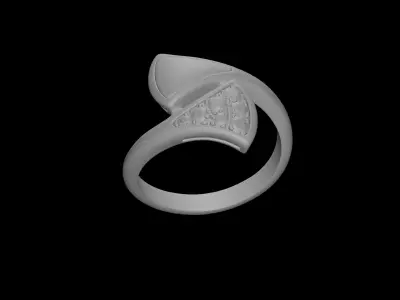 BOUCHERON - DIVAS DREAM - SEMI PAVED WITH STONE 3D print model