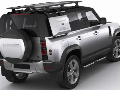Land Rover Defender 110 2020 3D model