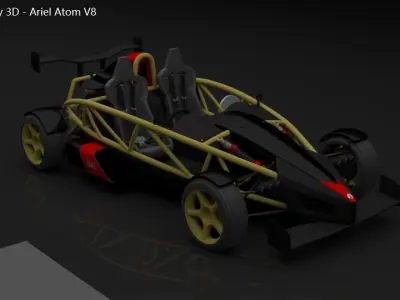 Ariel Atom V8  3D model