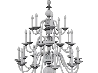 Preciosa lighting Eugene L  3D model