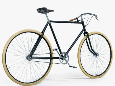 Bicycle pashley 3D model