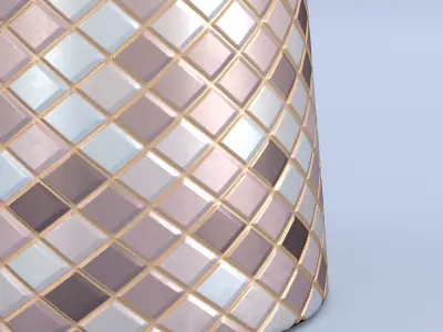 Mosaic Vase 3D model