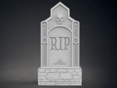 Tombstone 1  3D print model