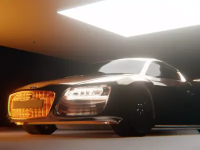 Car - Audi 3D model