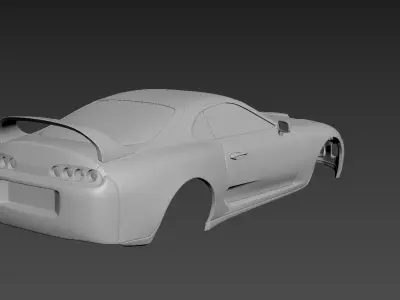 Toyota Supra 1993 Body For Print 3D print model