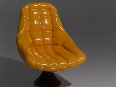 luxary chair paid model by ma3d24 Low-poly 3D model