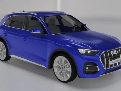 Audi Q5 2021 3D model