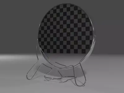 Table Mirror Free 3D model