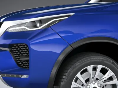 Toyota Fortuner v2 2021 3D model