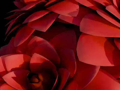 Flower Procedural - Camelia Vase Texture