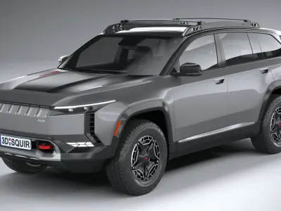 Jeep Wagoneer S Trailhawk 2025 3D model