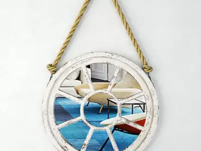 Window Mirror by Pier 1 Imports 3D model