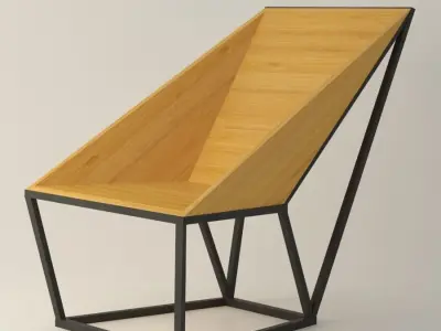 Alberto Vitelio Low-poly 3D model