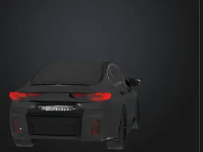 High quality vehicle  Low-poly 3D model
