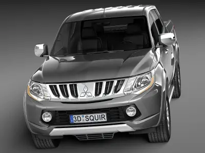 Mitsubishi L200 2016 3D model