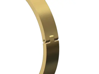 Simple flexture clasp bracelet  3D print model