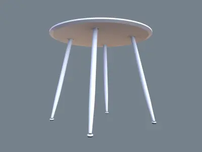 Round Table 3D model order