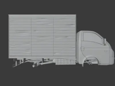 Hyundai Hr box 3D model