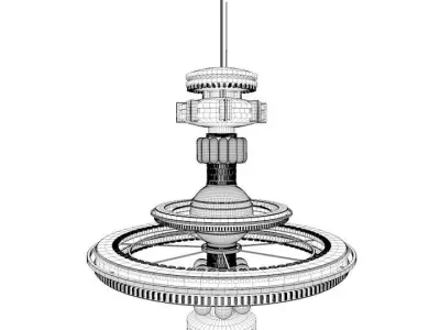Space Station 3D model