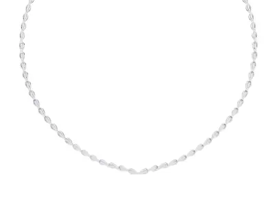 Luxury Diamond Link Chain Necklace CAD Design 3DM STL 3D print model