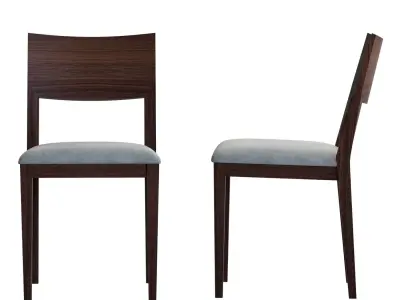 Crate and Barrel Thalia Dining Chair 3D model