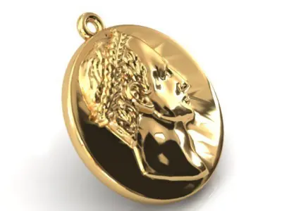 Ceaser jewel pendant 3d  3D model