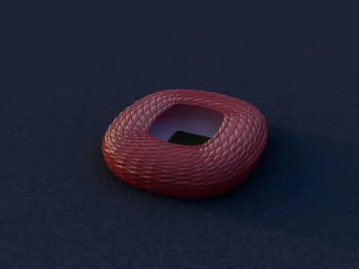 exterior stadium model 3D model