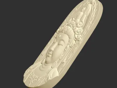 Kwanyin Bodhisattva 3D print model