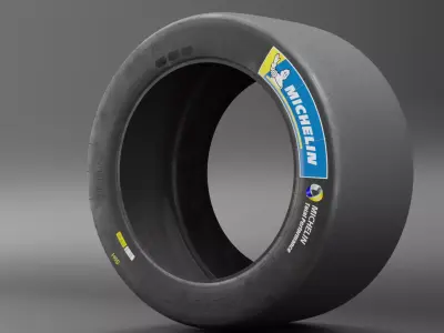 Michelin Pilot Sport GT low poly Low-poly 3D model