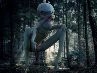 Woods Ogre tall 3D model