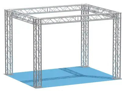 Box Truss 3m x 4m 3D model