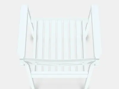 BONDHOLMEN armchair-outside 1 Low-poly 3D model