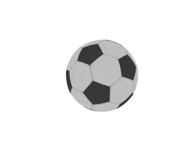 Soccer ball 3D model