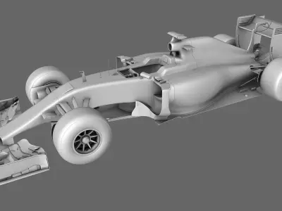 F1 RB11 Season 2015 Formula 3D model