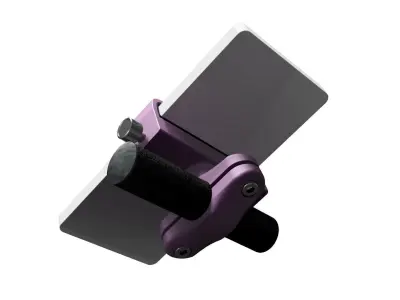 Phone holder for bicycles Low-poly 3D model
