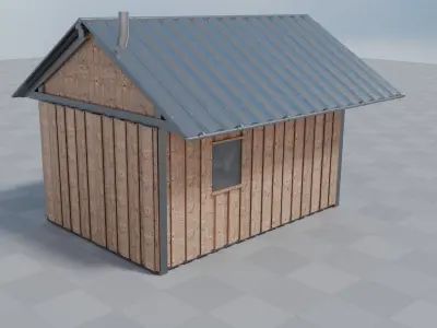 Hut 3D Model 3D model