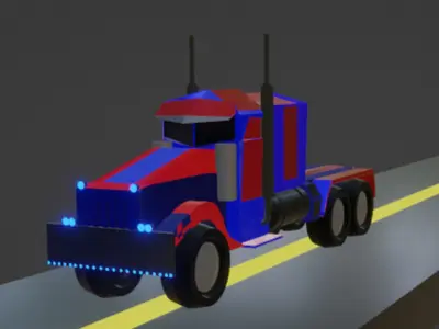 Transforme Optimus Prime 3D model