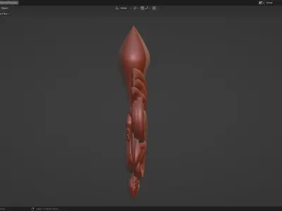 FLOWER ORNAMENT 3D PRINT 3D model
