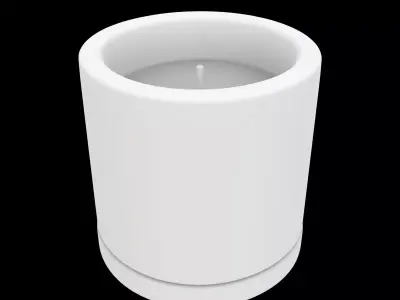 Minimal Candle Holder 3D Print Model 3D print model